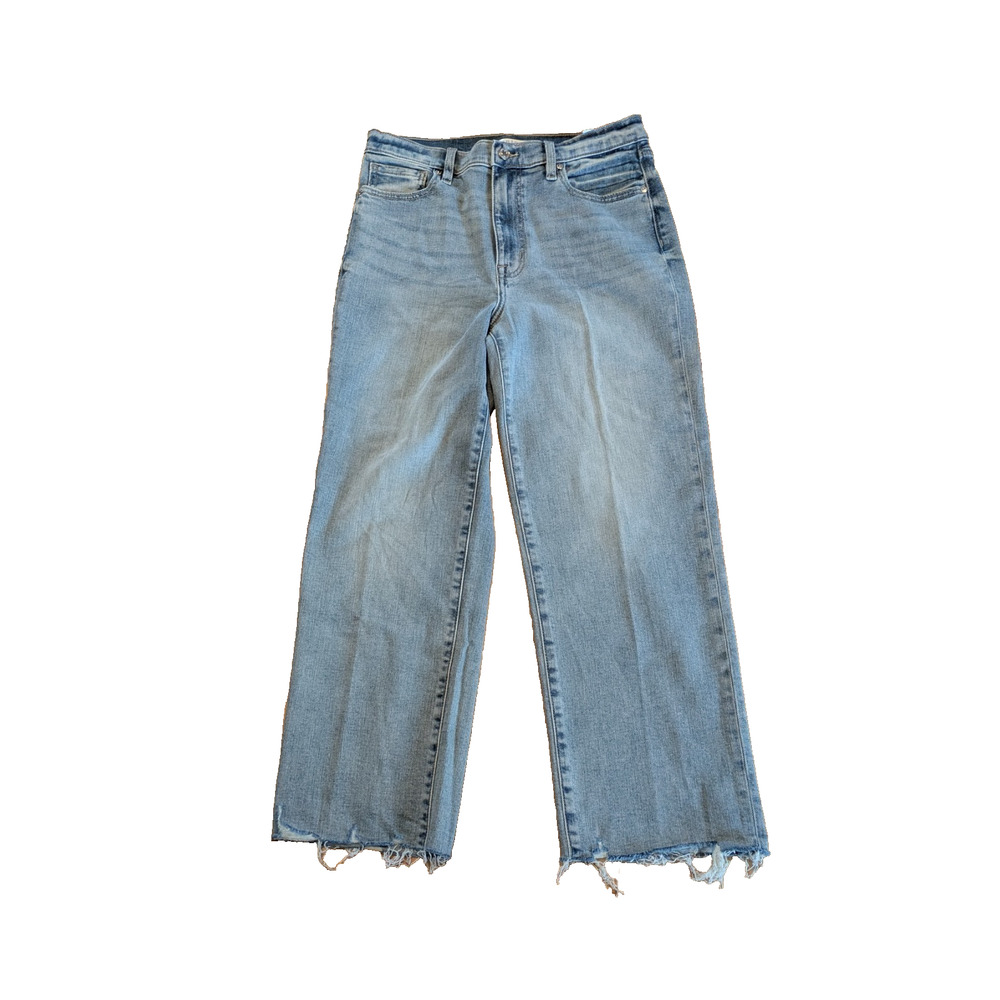 Eunina Jeans Dawn Super High Rise Wide Leg Crop